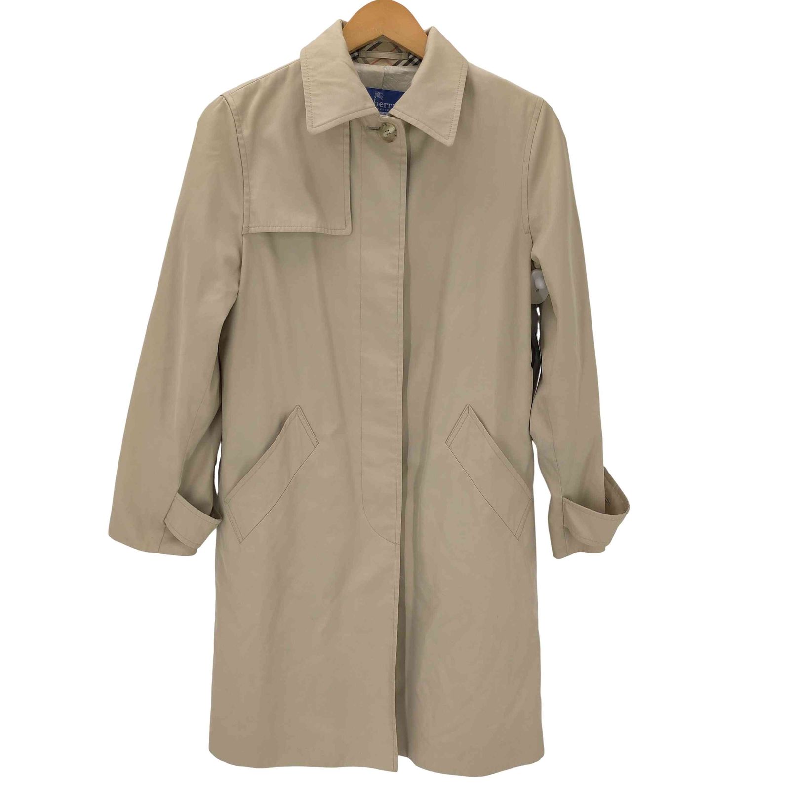 BURBERRY BLUE LABEL 2way モッズコート ライナー付き BURBERRY BLUE LABEL 2way ロングコート 2way BURBERRY BLUELABEL