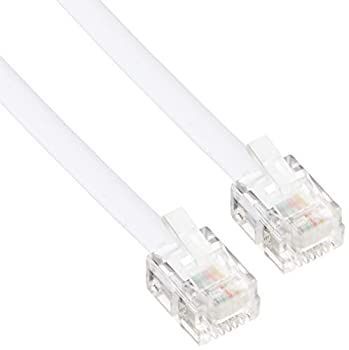 【中古】「非常に良い」オーム電機 モジュラケーブル 2&4モジュラーコード M-M5MWH TP-3009