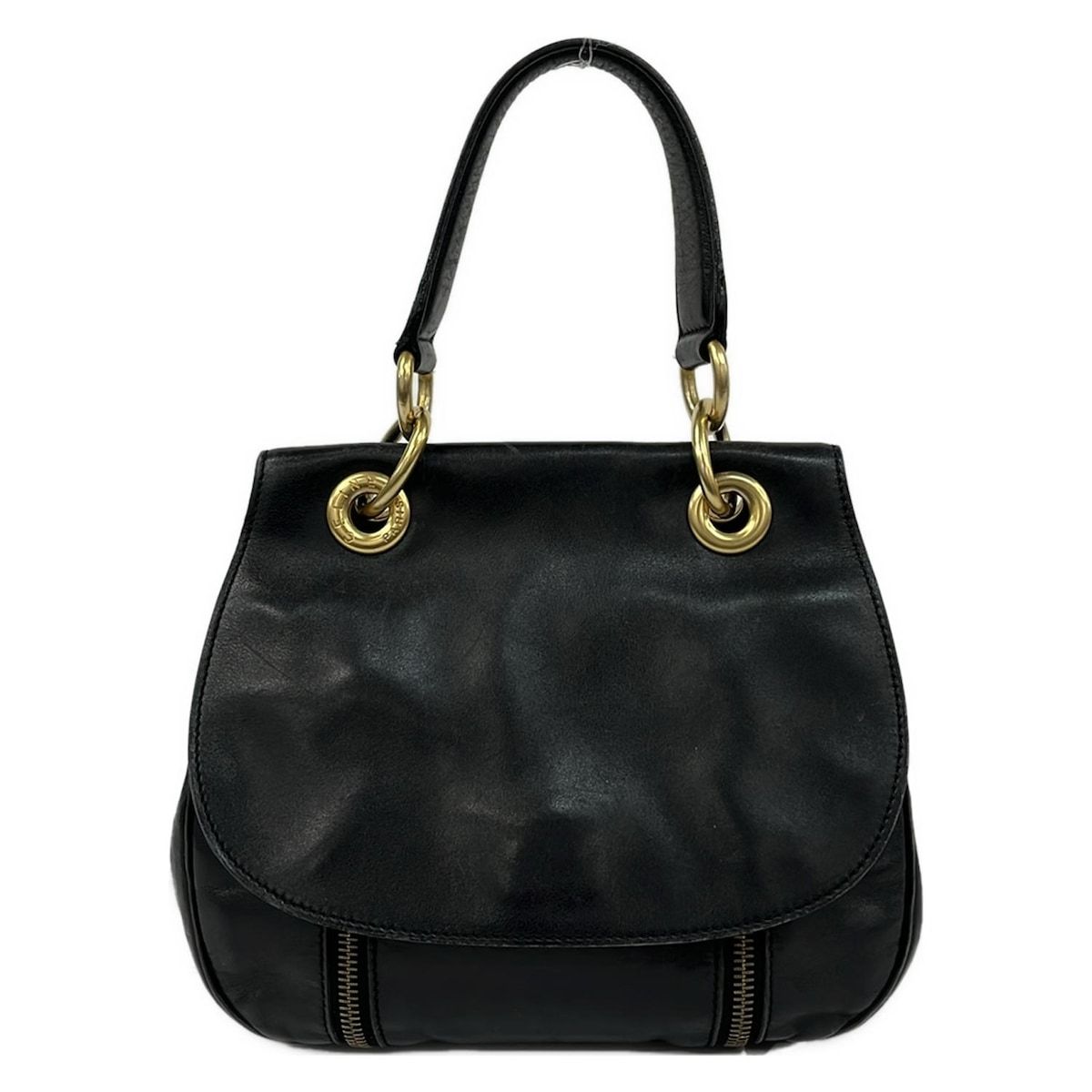 ショルダーバッグ CELINE(セリーヌ) ショルダーバッグ - 黒 ゴールド 