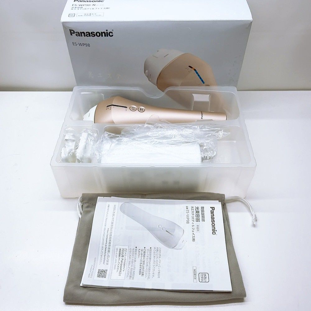 脱毛・除毛 《ほぼ未使用＊付属品完備》 Panasonic スムースエピ 光