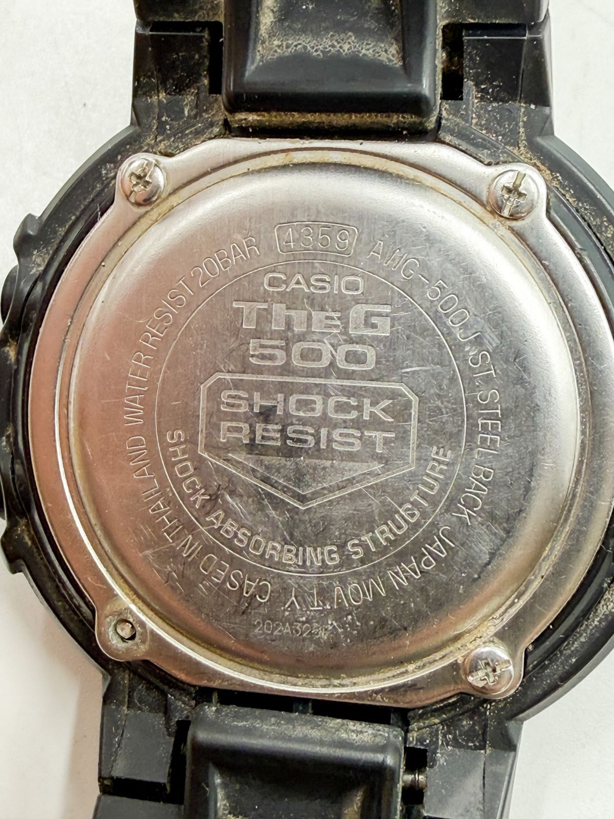 CASIO G-SHOCK AWG-500 タフソーラー 電波腕時計 動作未確認 - メルカリ