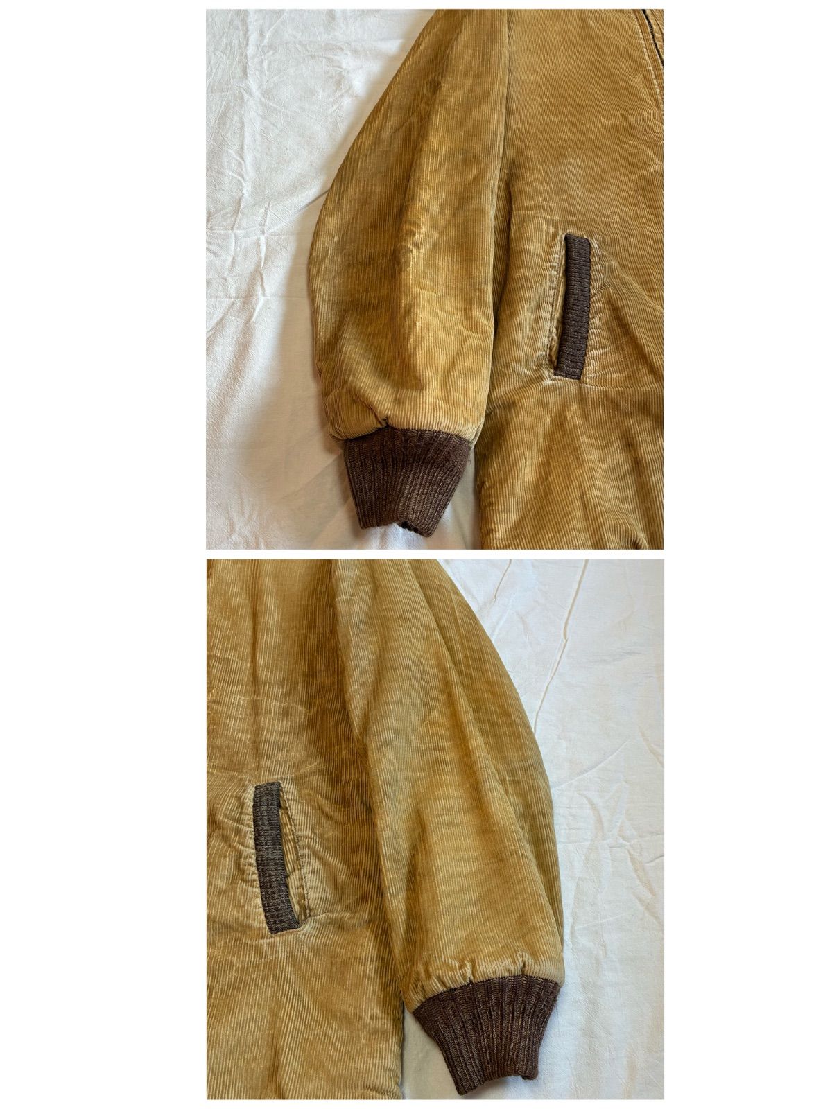 50s 60s Lakeland ファラオジャケット コーデュロイ ベージュ 50s 60s Lakeland ファラオジャケット コーデュロイ ベージュ