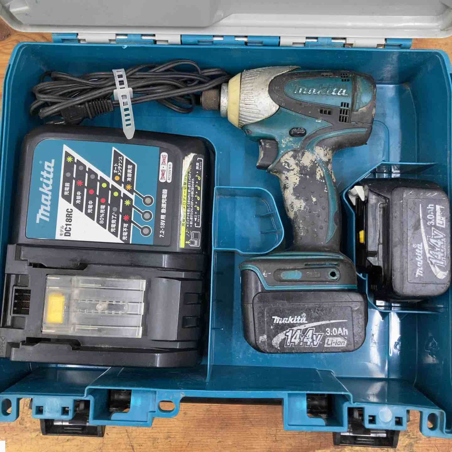 中古品】マキタ(makita) コードレス インパクトドライバー TD130DRFX 