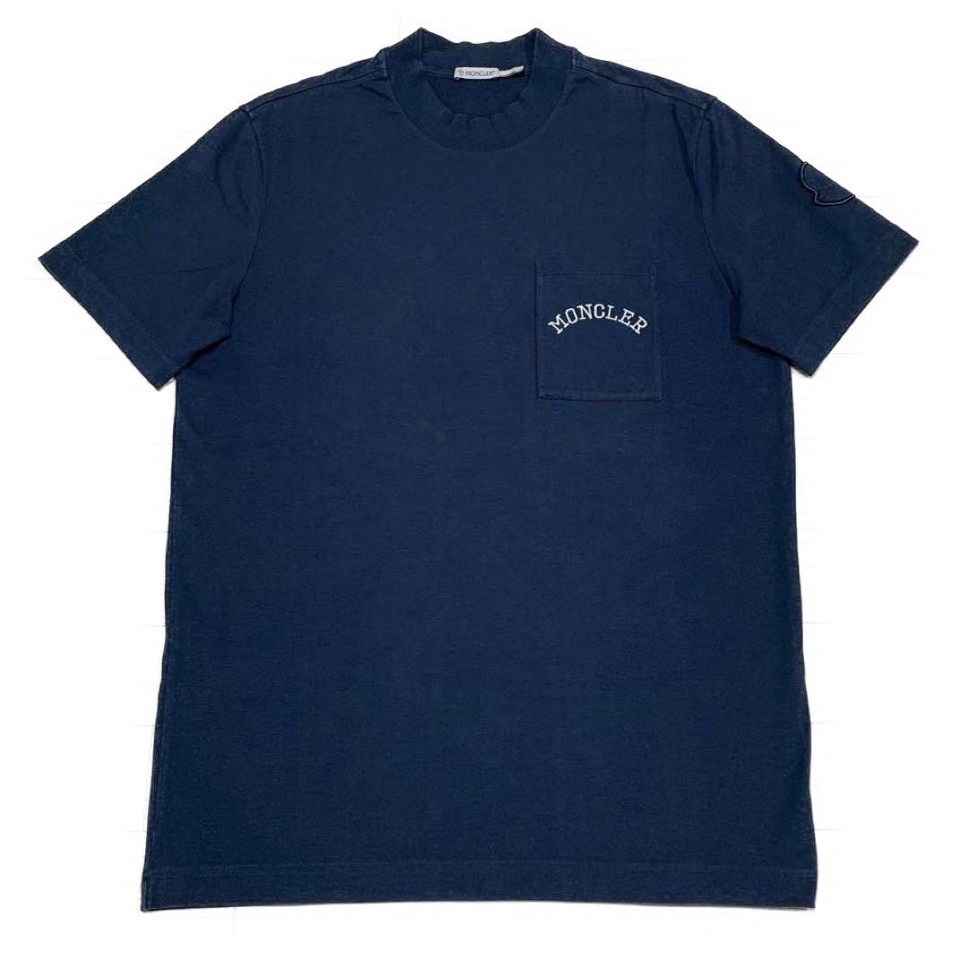 モンクレール 刺繍 ワッペン ネイビー M Tシャツ 5S271 - メルカリ モンクレール 刺繍 ワッペン ネイビー M Tシャツ 5S271 - メルカリ