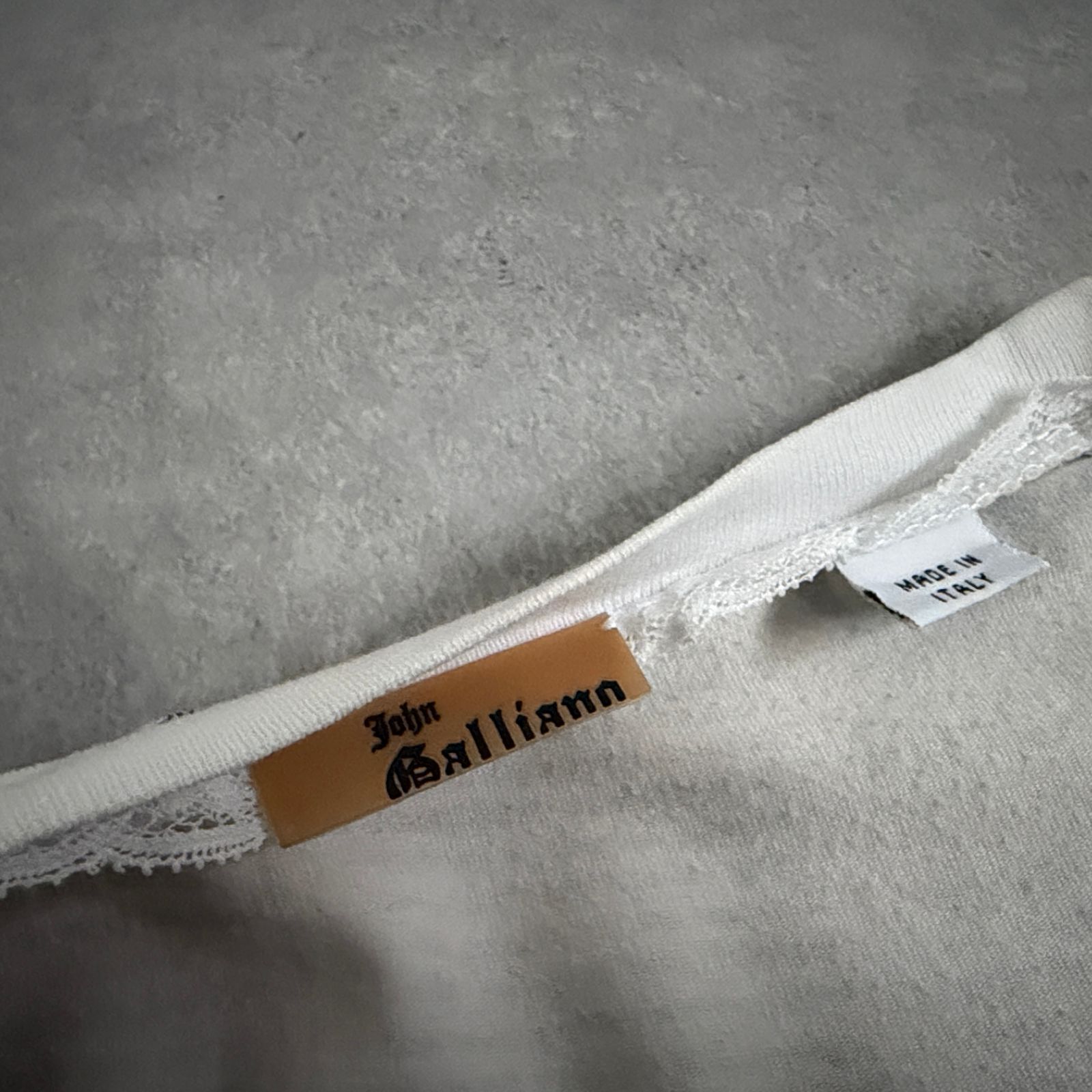 名作 John Galliano ニュースペーパー Tシャツ カットソー トップス