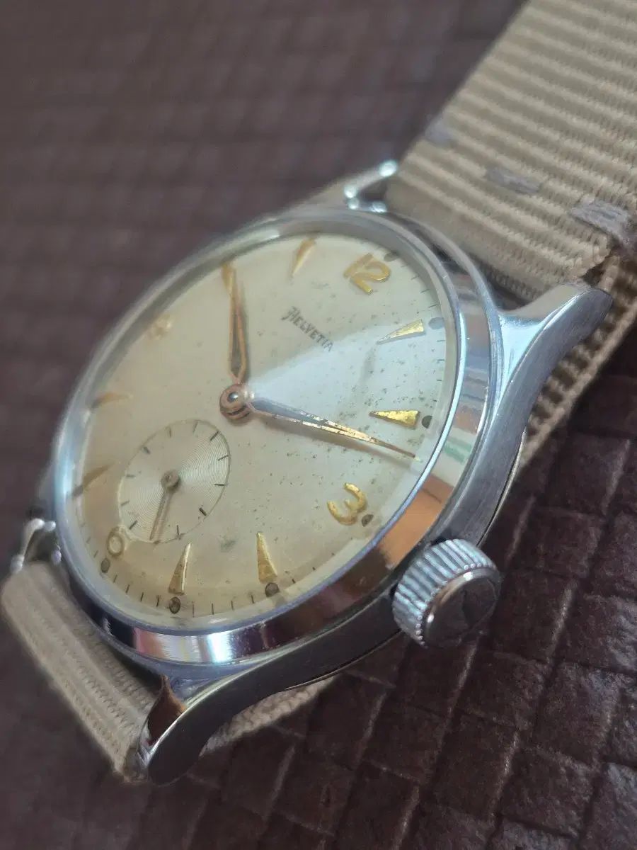  Di_h製 ゴーケースを着たヘルベティア自動巻き時計 フルジップ 自動巻き時計 腕時計(アナログ)