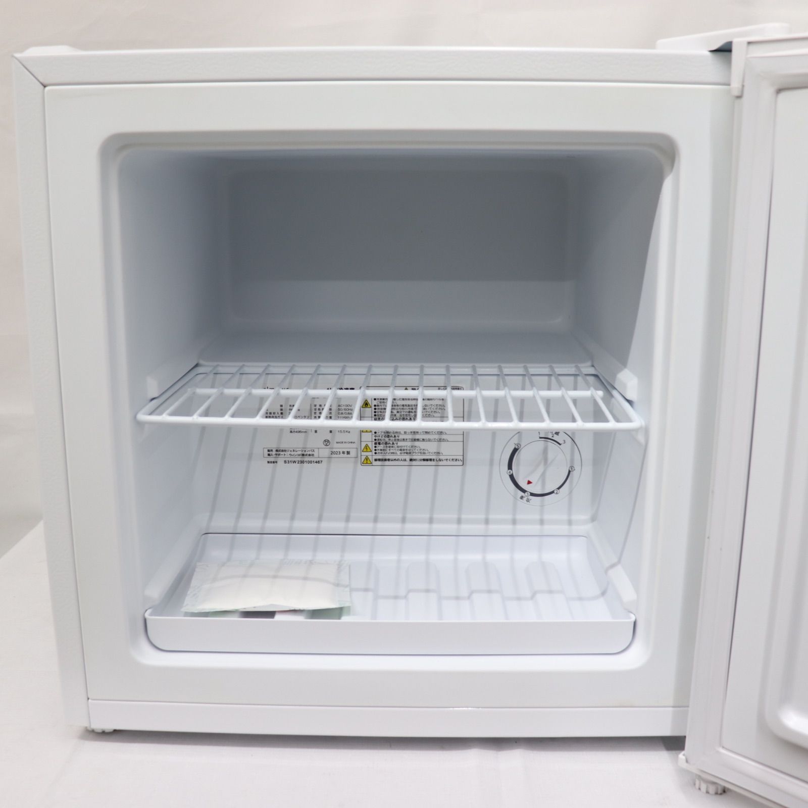 1ドア冷凍庫 31L SP-31LRF1 simplusシンプラス 2023年製 幅474x高さ 