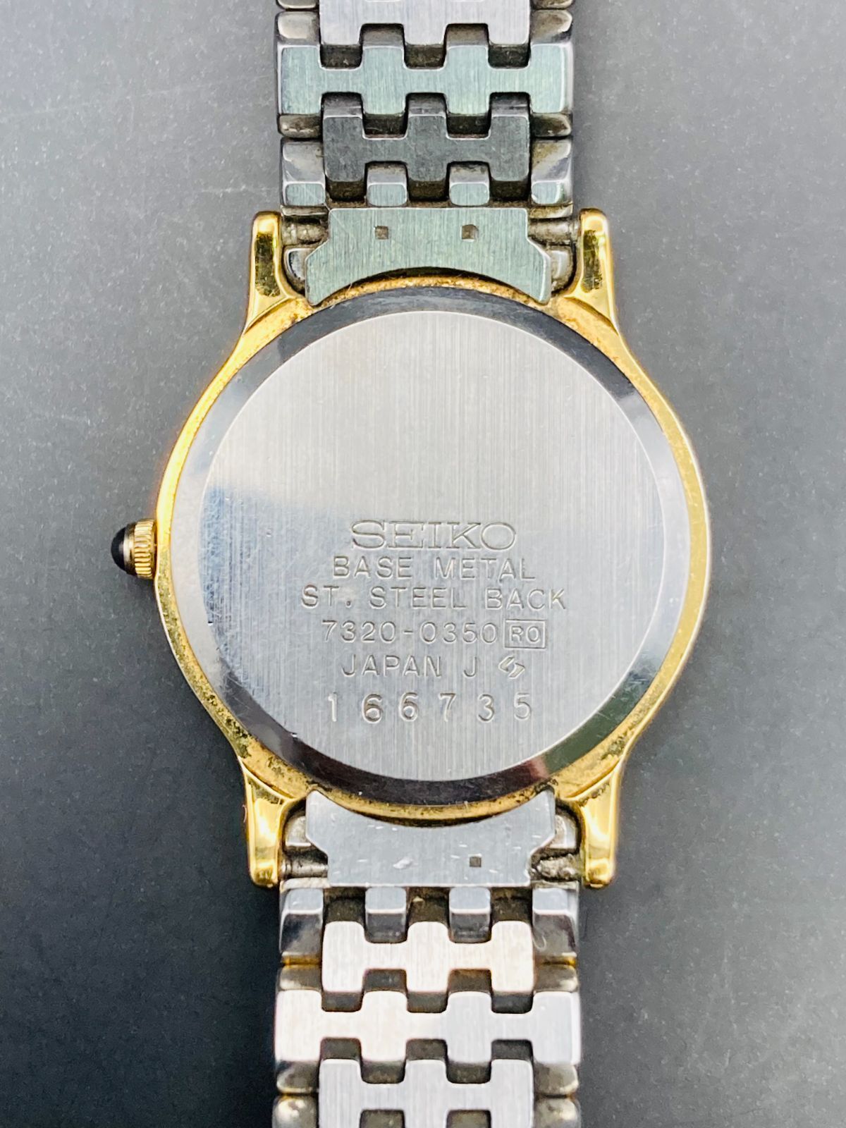 稼働品】SEIKO セイコー Exceline エクセリーヌ 7320-0350 レディース 