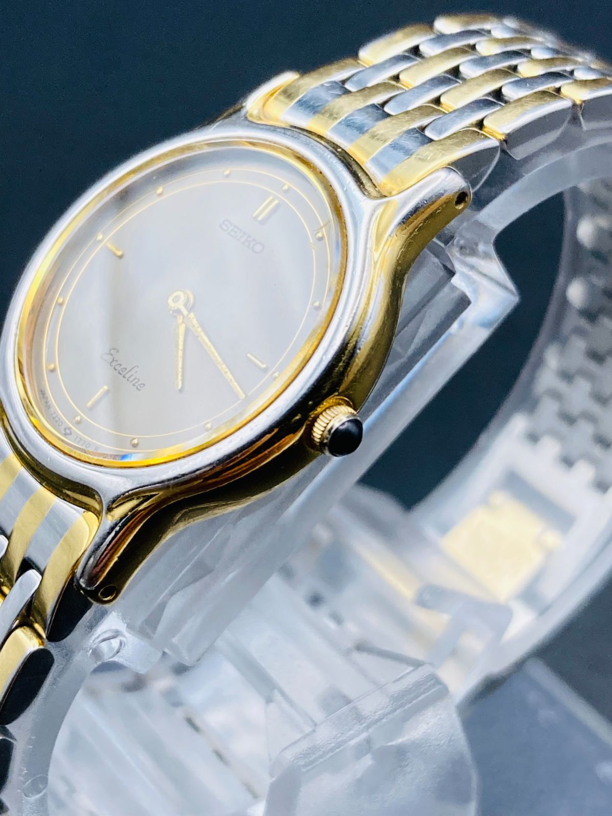 稼働品】SEIKO セイコー Exceline エクセリーヌ 7320-0350 レディース 