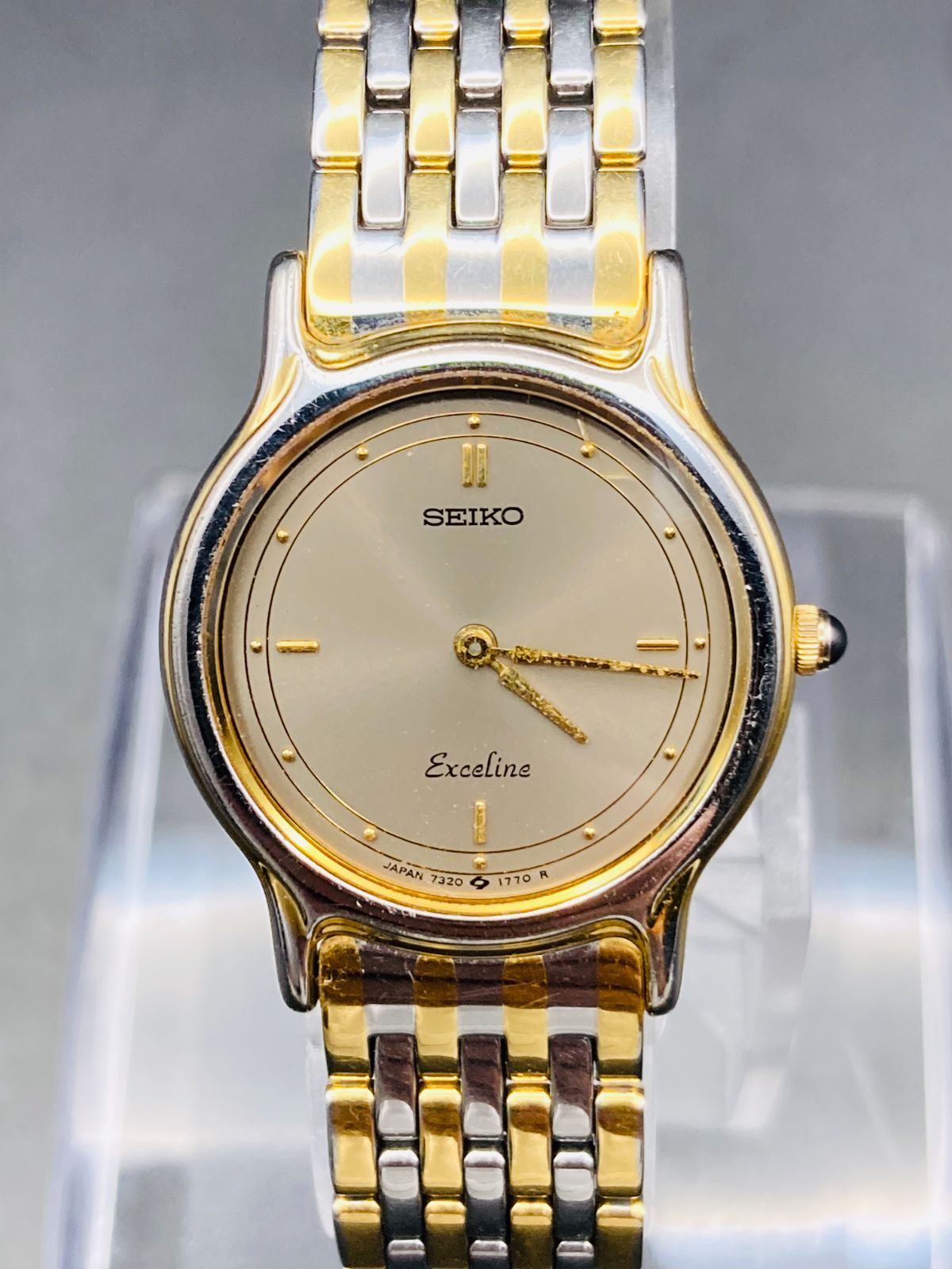 稼働品】SEIKO セイコー Exceline エクセリーヌ 7320-0350 レディース 