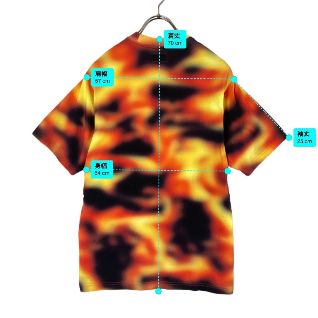 美品】 Supreme シュプリーム Small Box Tee Flames スモールボックス 
