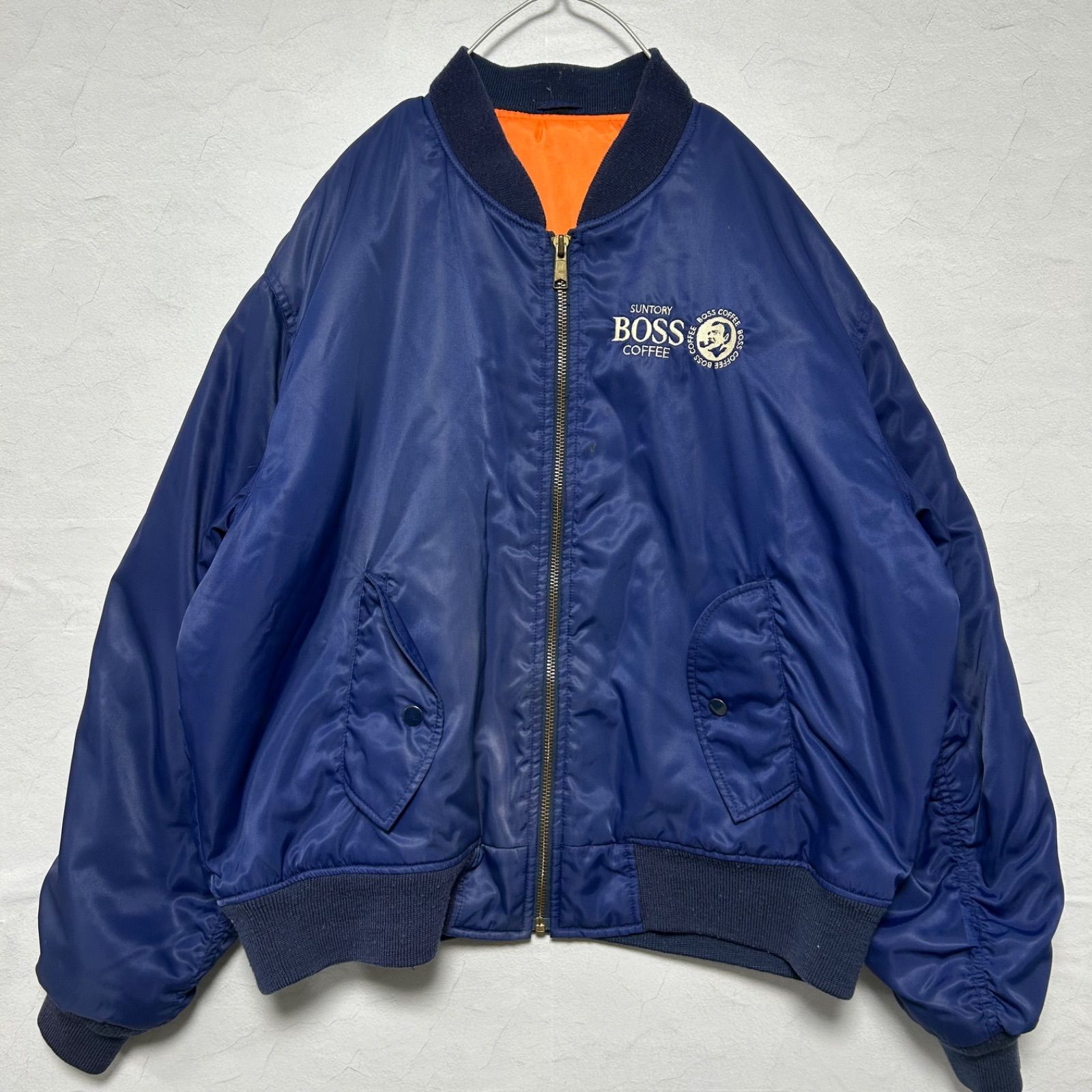 初代 サントリーボスジャン MA-1 非売品 SUNTORY BOSSジャン 90s