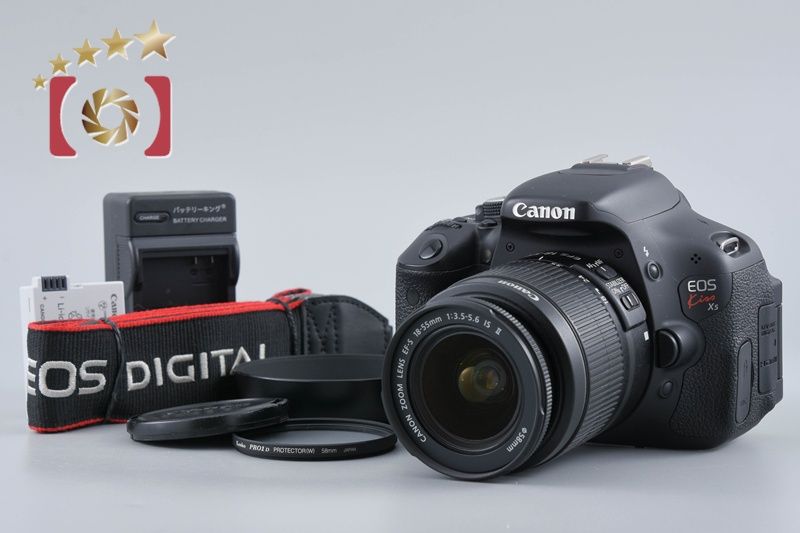 中古】Canon キヤノン EOS Kiss X5 EF-S 18-55 IS II レンズキット 