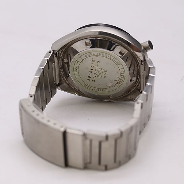 シチズンツノクロノ 時計ベルト交換 ツノクロノ 革ベルト 2026年10月15日発売 CITIZEN COLLECTION AN3714-84Z RECORD LABEL Gradation TS