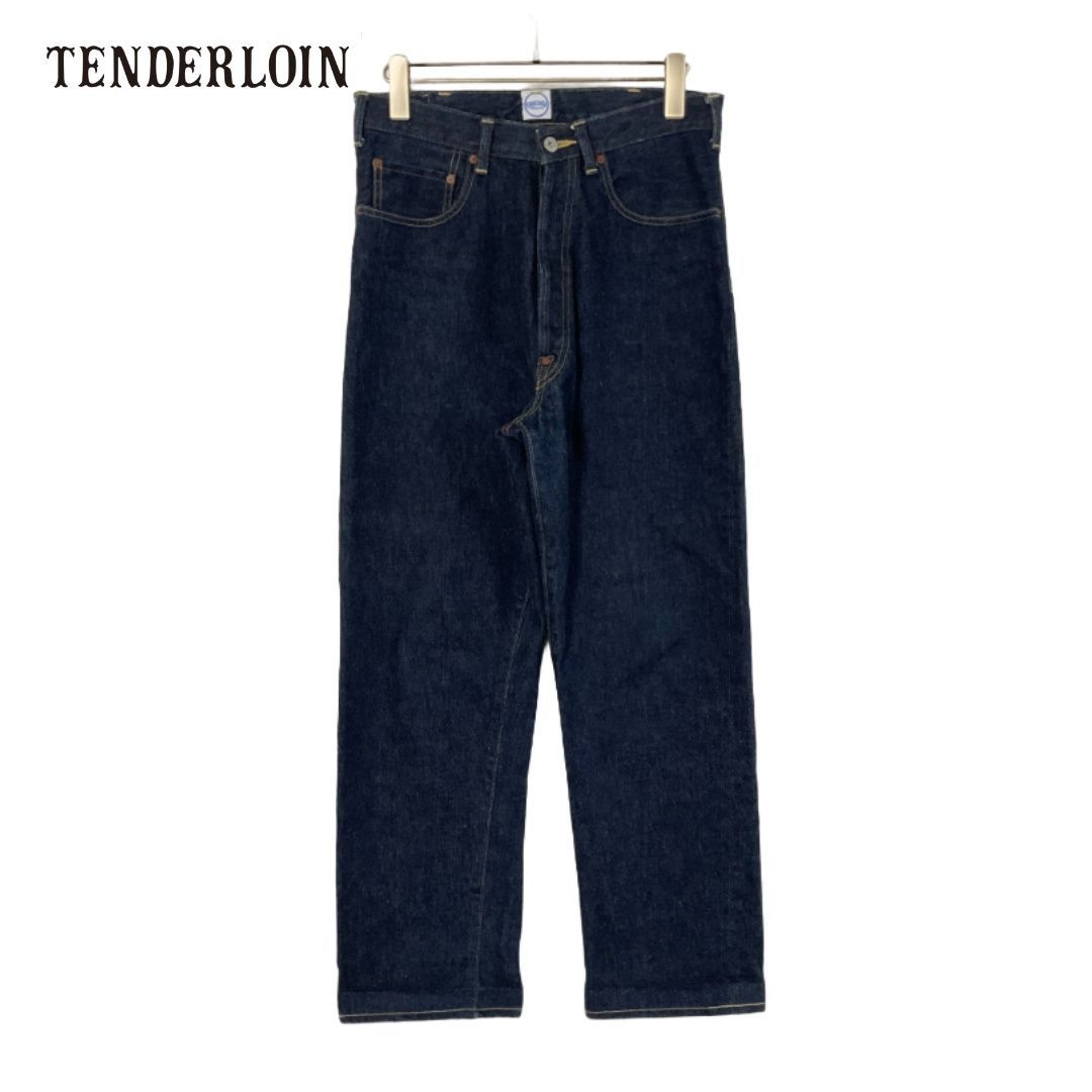 ☆美品☆ TENDERLOIN XXXデニムパンツ インディゴ 30 W34 tenderloin 