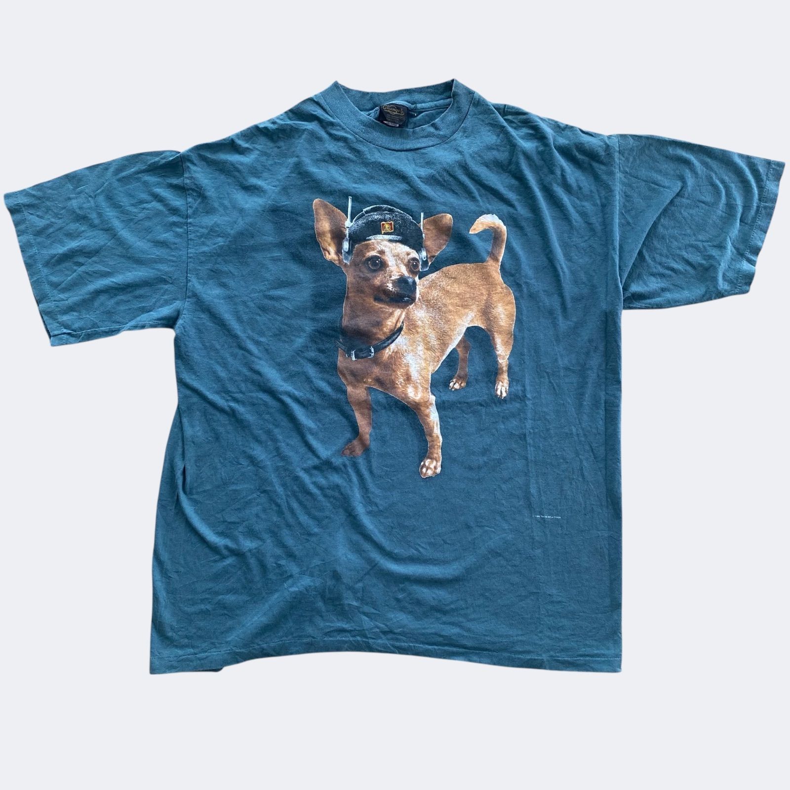 90s TACO BELL タコベル チワワ Tシャツ CHANGES USA製 チェンジーズ 