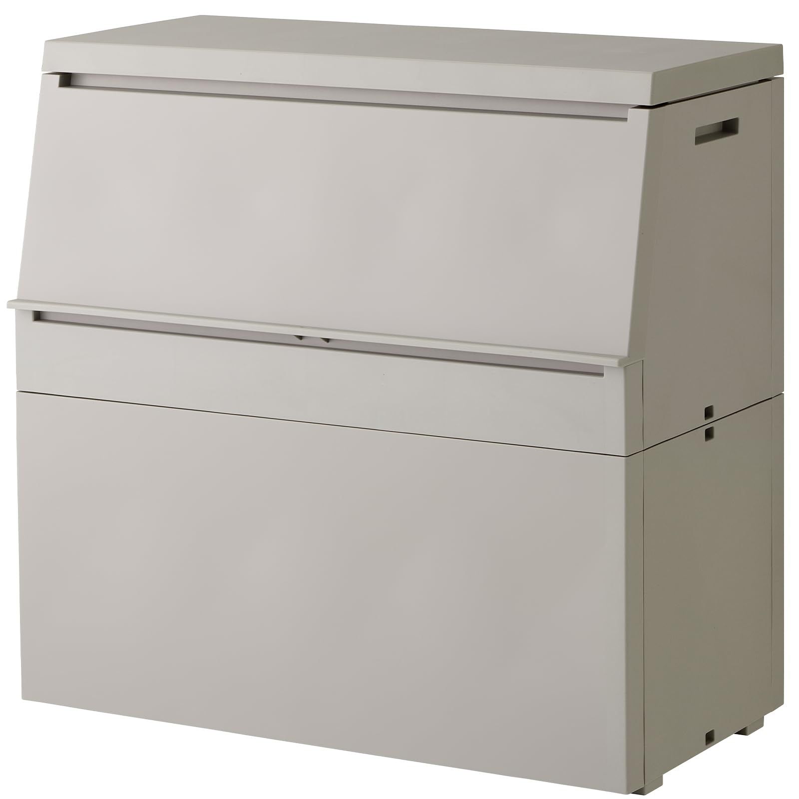 新品 リス(RISU) SOLOW ソロウ 出し入れがスムーズな屋外ストッカー 250L グレー 日本製 ダストボックス ゴミ 一時置き 収納 宅配ボックス ガーデニング 備蓄 物置き ロック シンプル おしゃれ GSLW041 16,718円