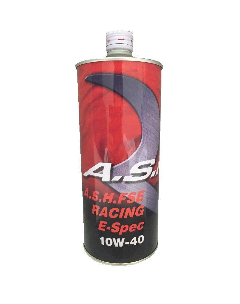 新品 A.S.H.(アッシュ) FSE E-Spec RACING 10W-40 合成油 エンジンオイル 1L