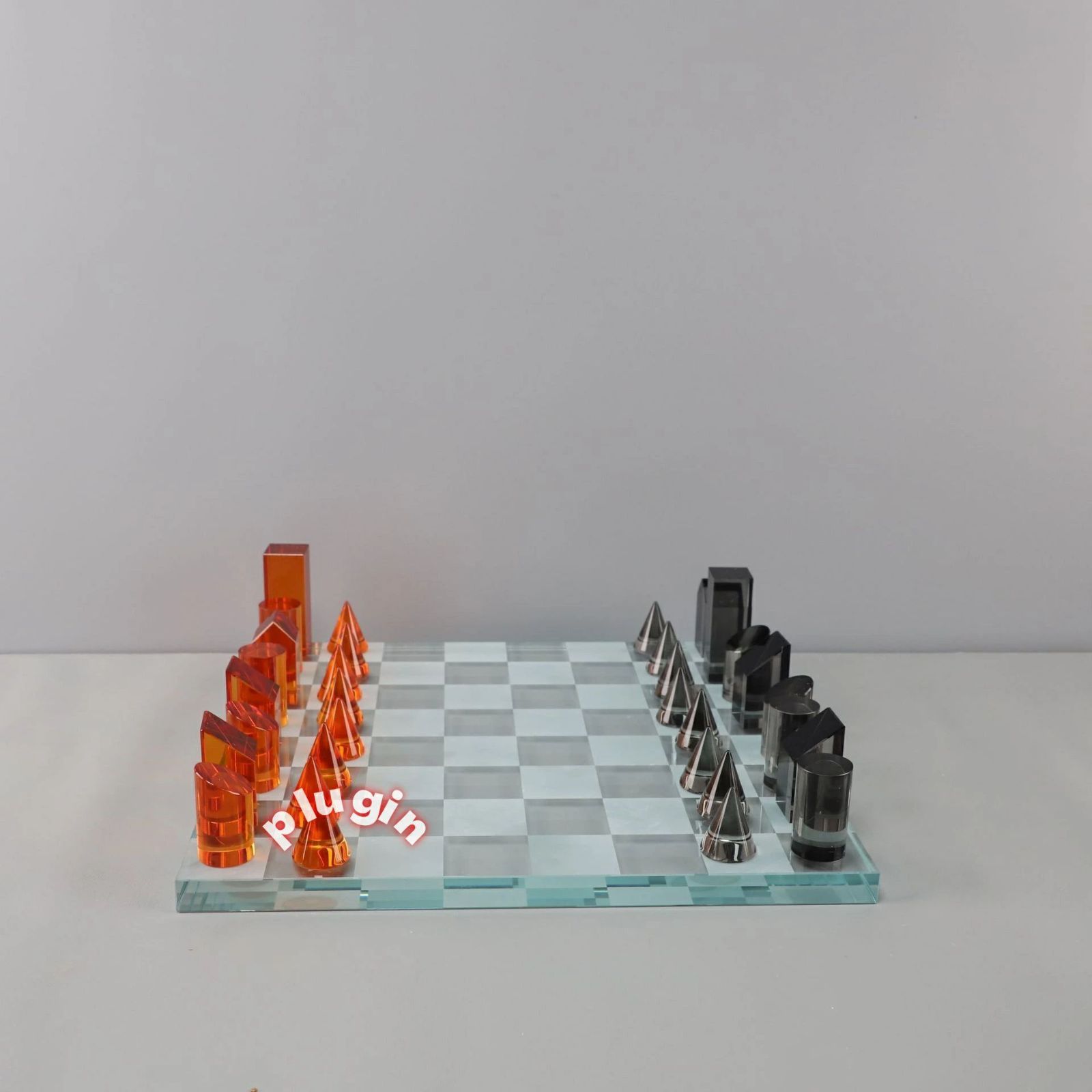 ヨーロッパクリスタルチェス盤飾り モデルルーム