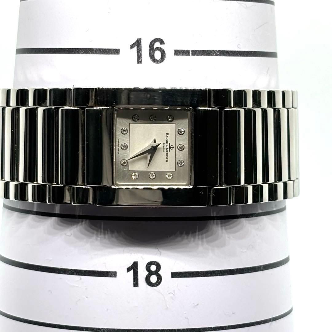 【稼働】BAUME&MERCIER キャットウォーク ダイヤ 12P 腕時計 未使用級/稼動】Baume＆Mercier/ボーム＆メルシエ Catwalk/キャット
