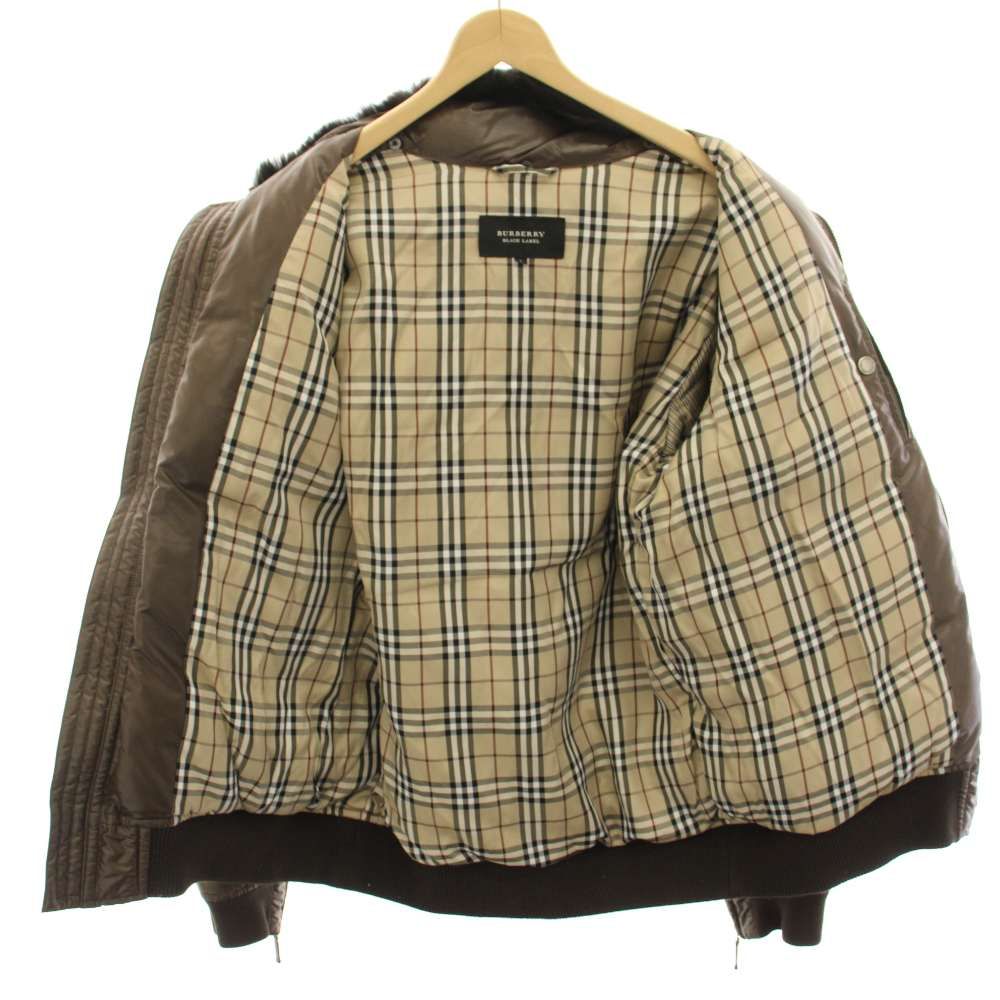 バーバリーブラックレーベル BURBERRY BLACK LABEL ダウンジャケット 