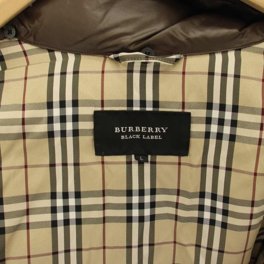 バーバリーブラックレーベル BURBERRY BLACK LABEL ダウンジャケット 