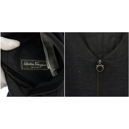 サルヴァトーレフェラガモ Salvatore Ferragamo ベスト リバーシブル