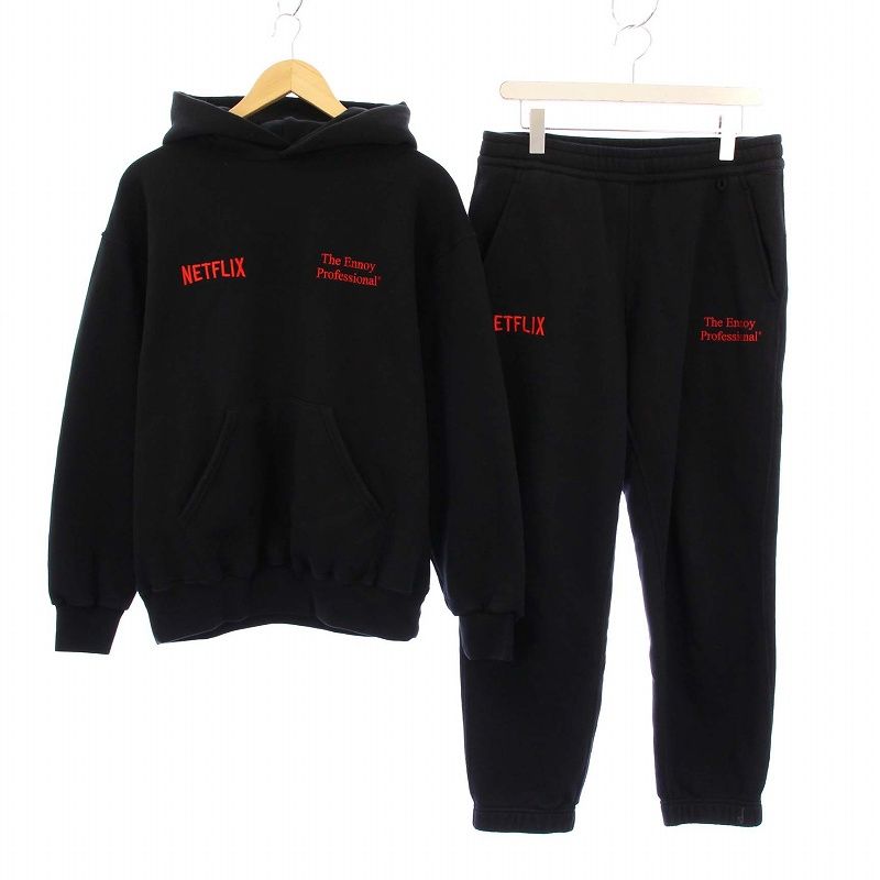 エンノイ ENNOY Stylistshibutsu Netflix 23AW セットアップ プル 
