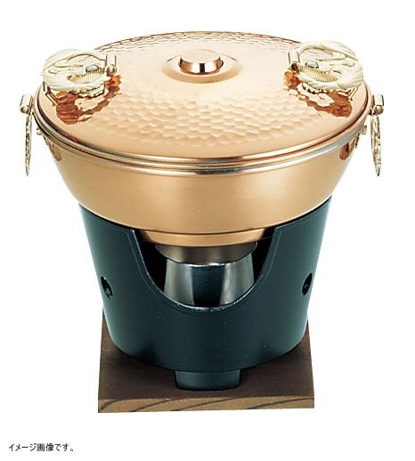 【新品】純銅ミニしゃぶしゃぶ鍋セット 6,765円
