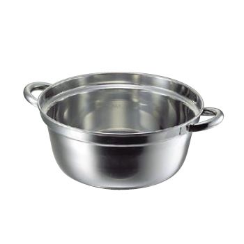 【新品】料理鍋 18-8(ステンレス) クローバー 48cm