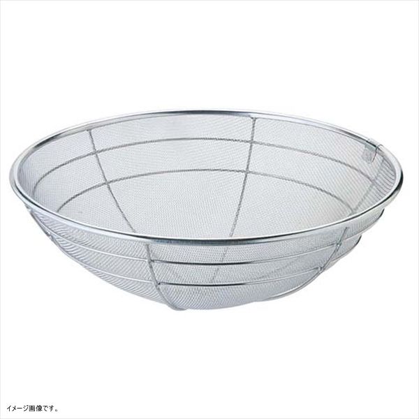 【新品】BK 18-8 揚ザル(半月型)45cm