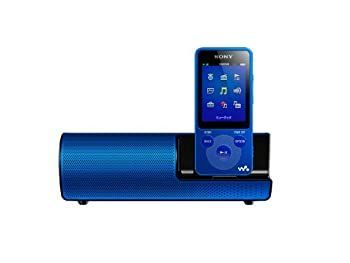 【中古】「非常に良い」SONY ウォークマン Eシリーズ 4GB スピーカー付 ブルー NW-E083K/L