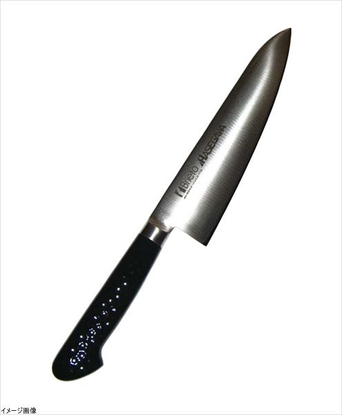 【新品】ハセガワ 抗菌カラー庖丁 牛刀 21cm ブラック MGK-21