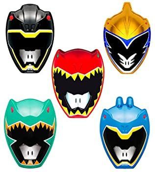 【中古】「非常に良い」獣電戦隊 キョウリュウジャー お面 ５種セット ［ キョウリュウレッド ブラック ブルー グリーン ゴールド　］ 赤 黒 青 緑 金
