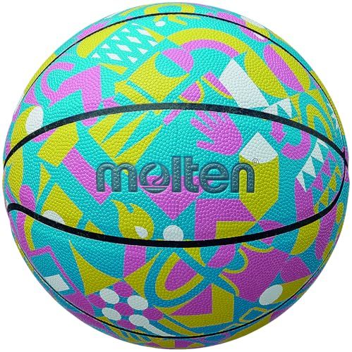 新品 モルテン(molten) バスケットボール バスケ グラフィックボール 24 人工皮革 6号球 B6F3600-2