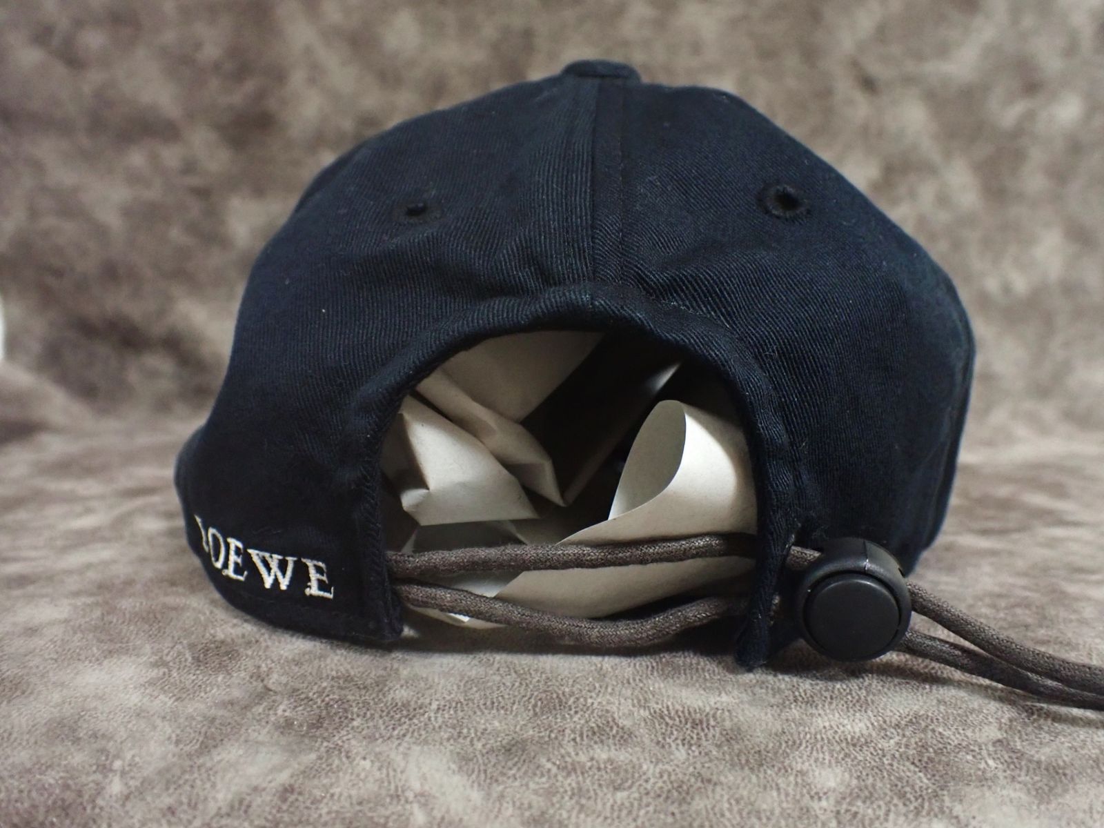 希少】LOEWE ロエベ アナグラム キャップ 愛知万博 2005 記念モデル 綿