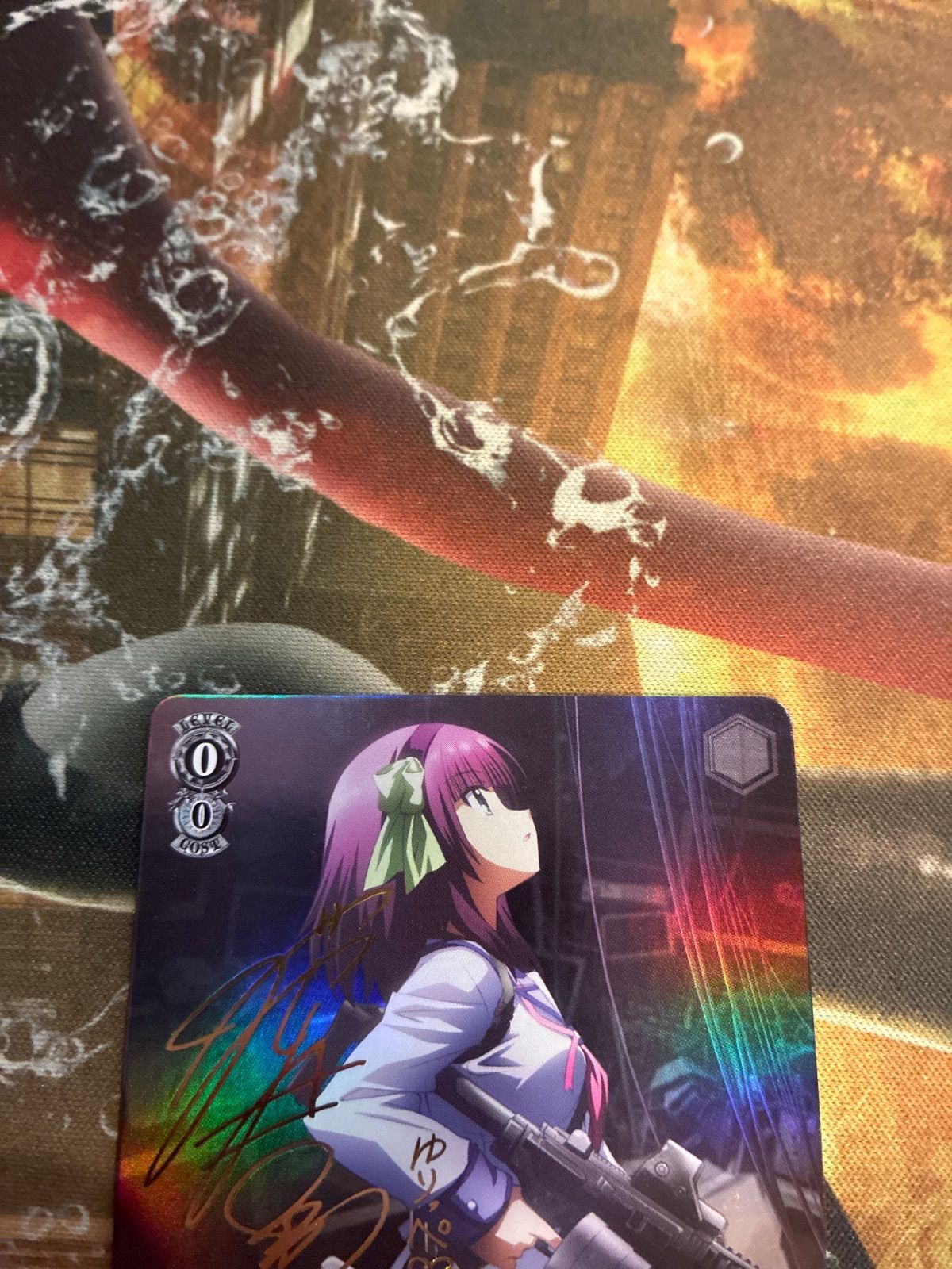 V26025 ヴァイスシュヴァルツ Angel Beats! 解けた葛藤 ゆり R サイン