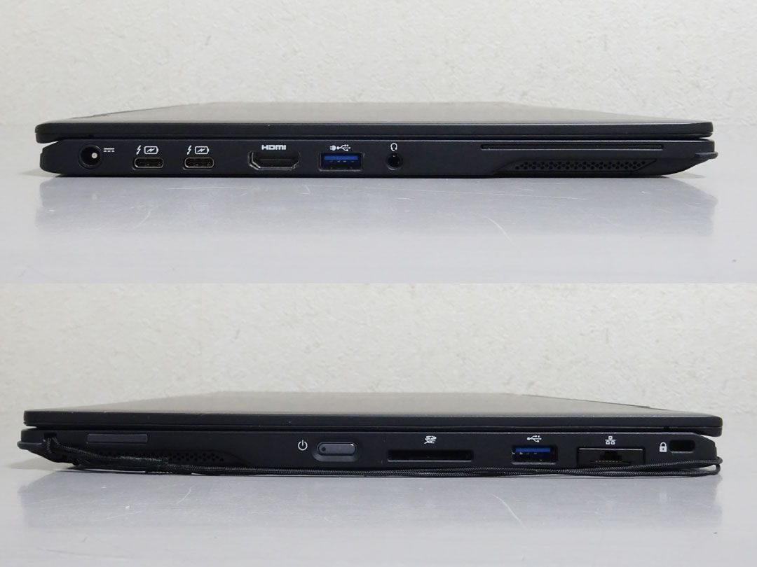 ノートPC FUJITSU TYPE-C タッチパネル 2in1 コンパーチブル