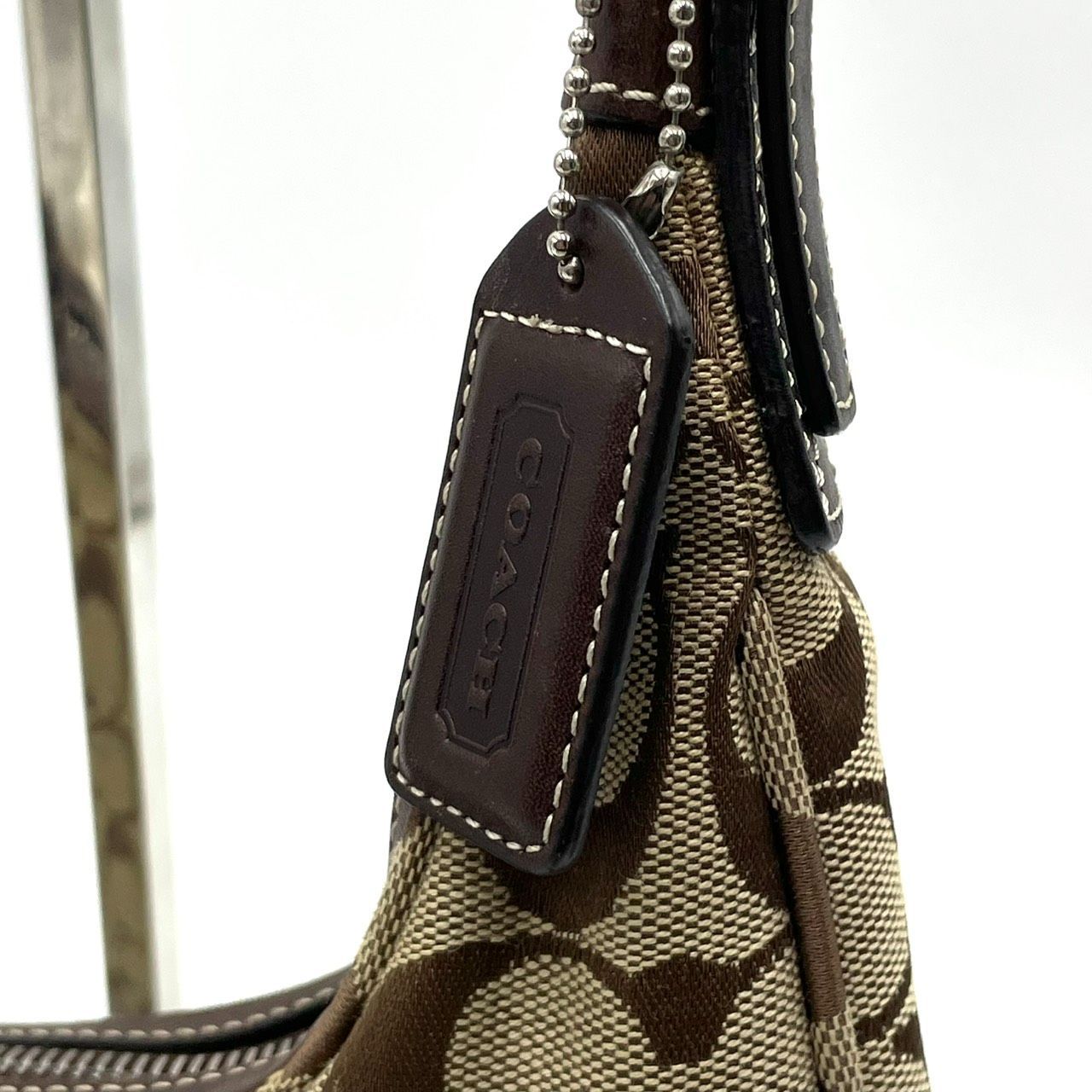 極美品○ COACH コーチ ショルダーバッグ ワンショルダー ホーボー 