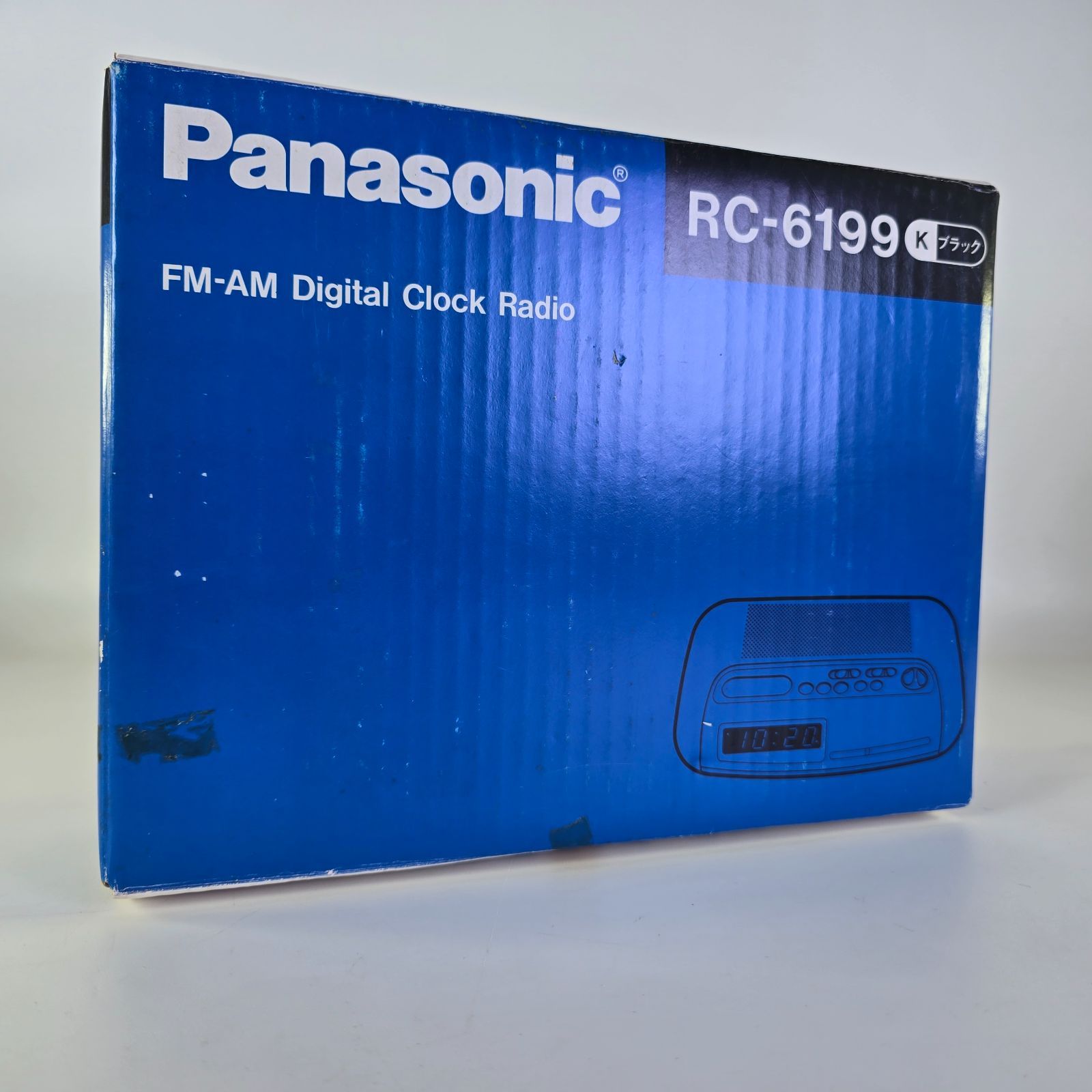 美品　Panasonic パナソニック RC-6199 ブラック RC-6199 概要 - クロックラジオ | ラジオ／CDラジオ／ラジオレコーダー