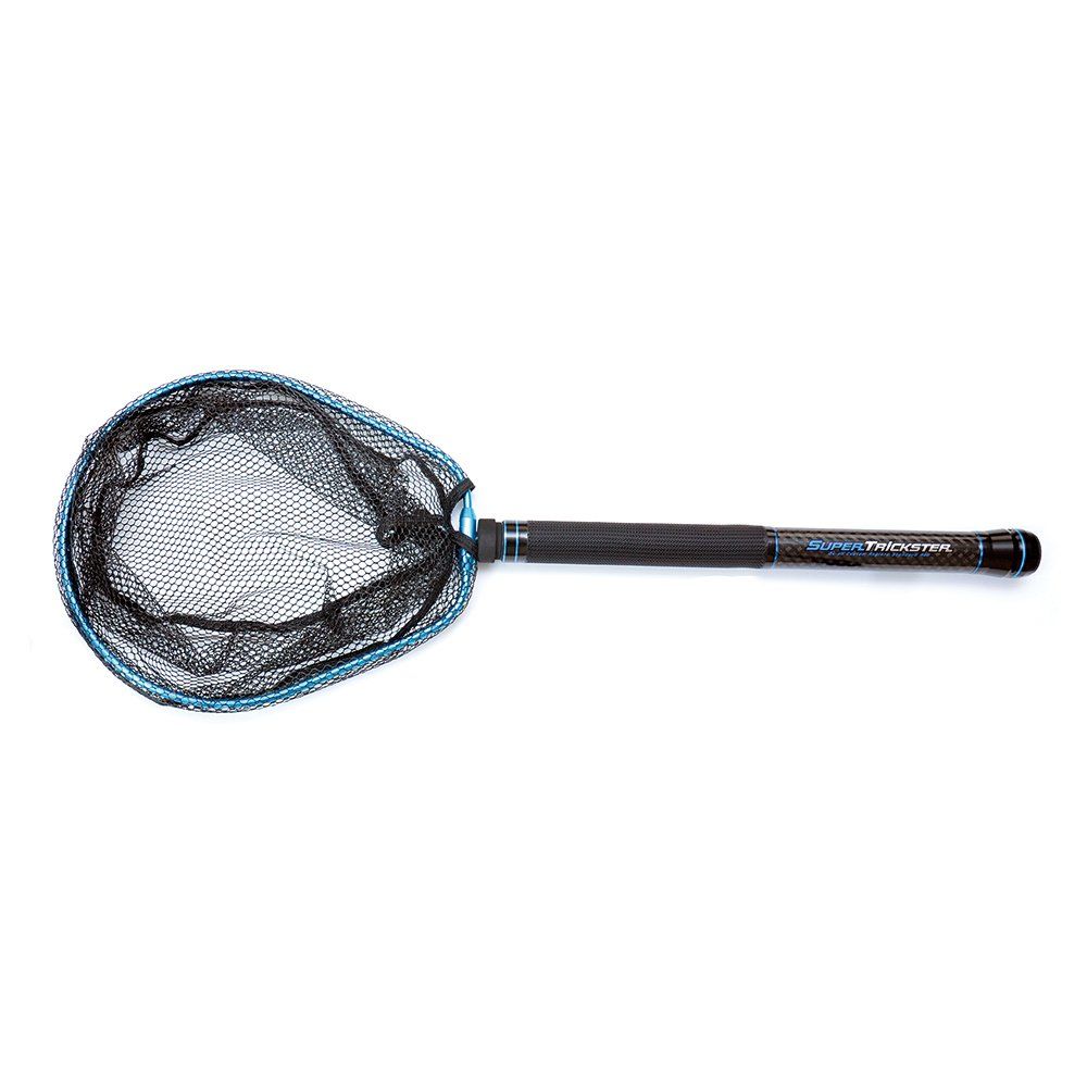 新品 ジャクソン(Jackson) ランディングネット スーパートリックスターネット 380cm ブルー×シルバー STN-380BL