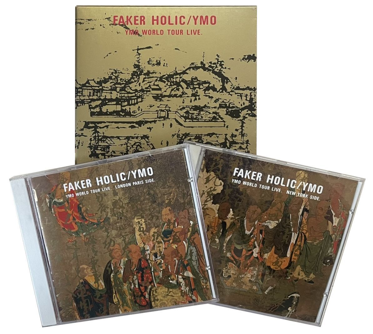 初回三方背BOX仕様◇YMO 1979年WORLD TOUR 2枚組CD『FAKER HOLIC