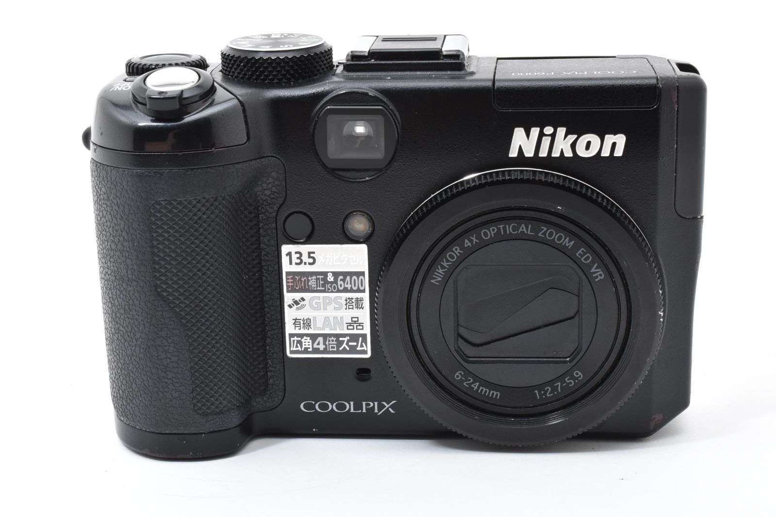 ☆良品☆ニコン Nikon COOLPIX P6000 コンデジ #BC020/8867 ☆ - メルカリ