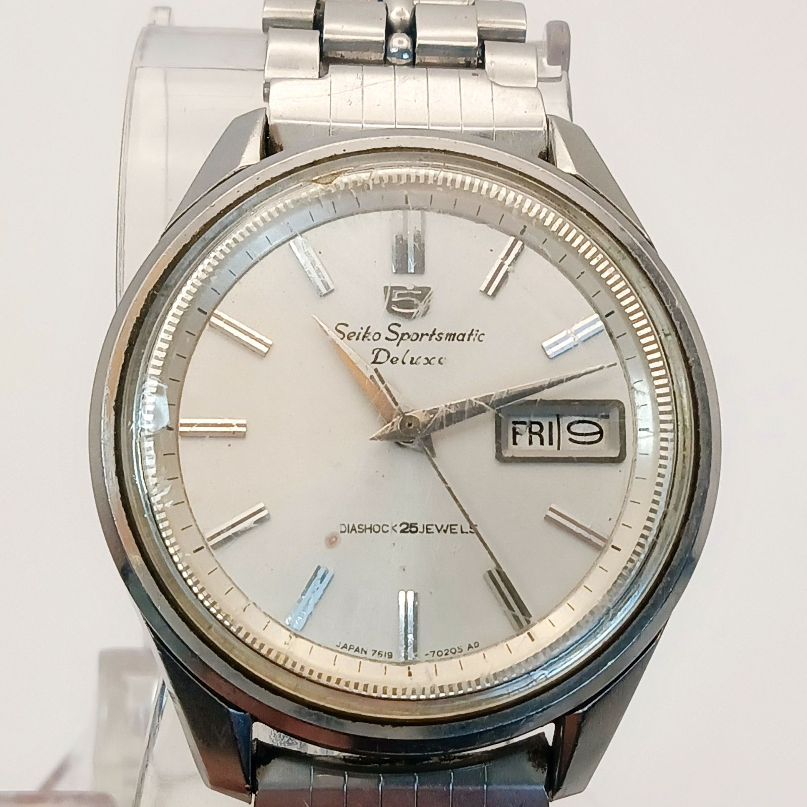 デッドストック Seiko Sportmatic 自動巻き SEIKO セイコー Sportsmatic スポーツマチック 0 稼働品 メンズ 腕時計
