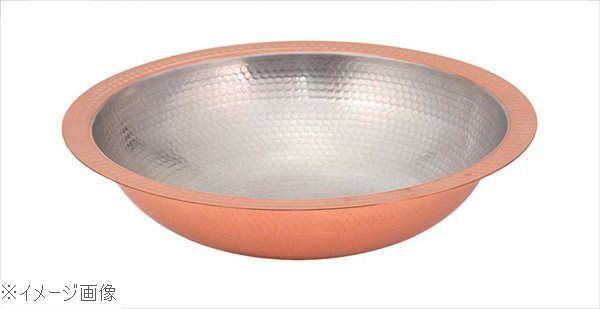 【新品】銅 うどんすき鍋 ３６ｃｍ