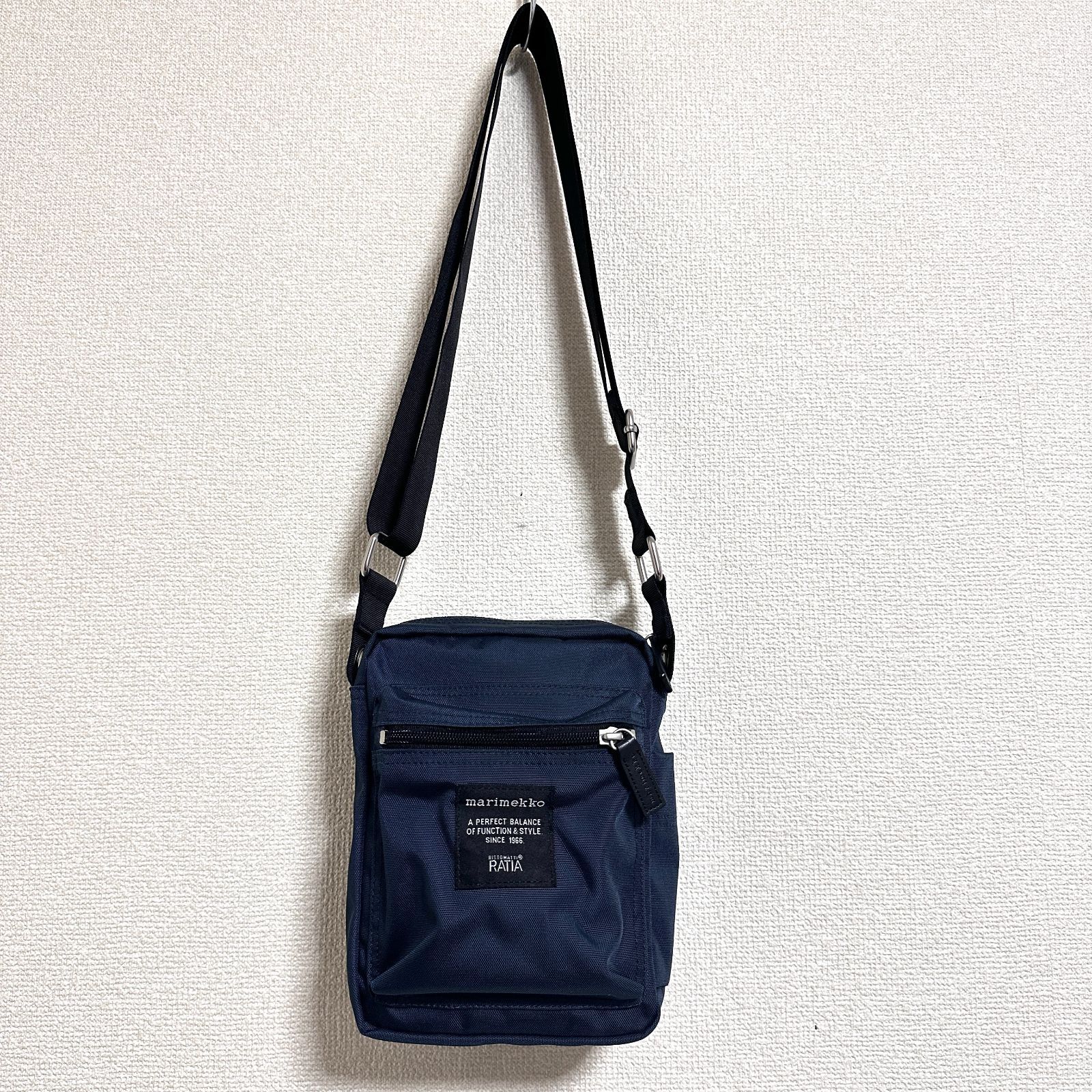美品 マリメッコ marimekko Roadie CASH&CARRY 047539/519437 ミニ 