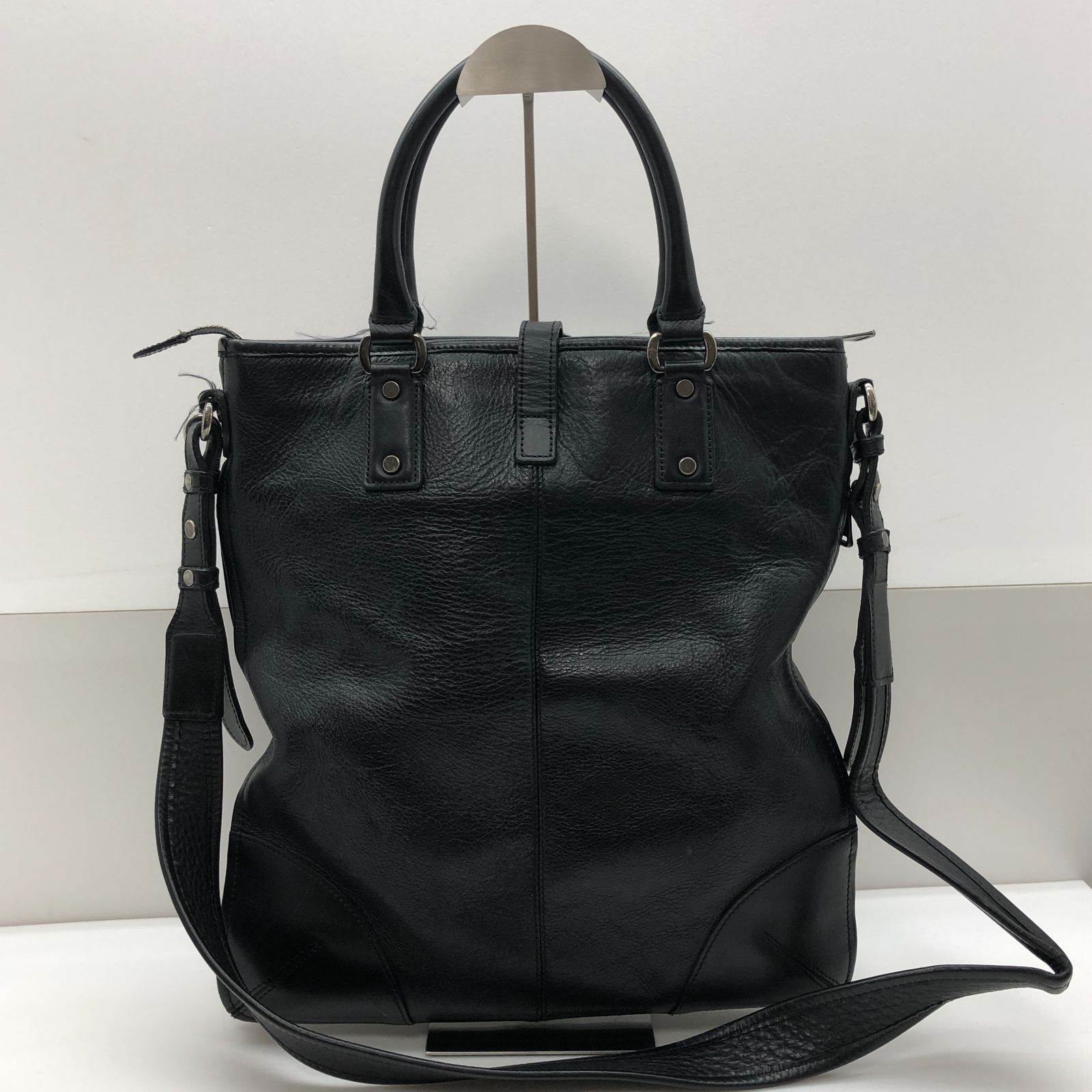 LIN-KU 輪怐 レザーショルダーバッグ 日本製 ブラック リンク SGNH26-0970 LIN-KU 輪怐 レザーショルダーバッグ 日本製 ブラック リンク SGNH26-0970