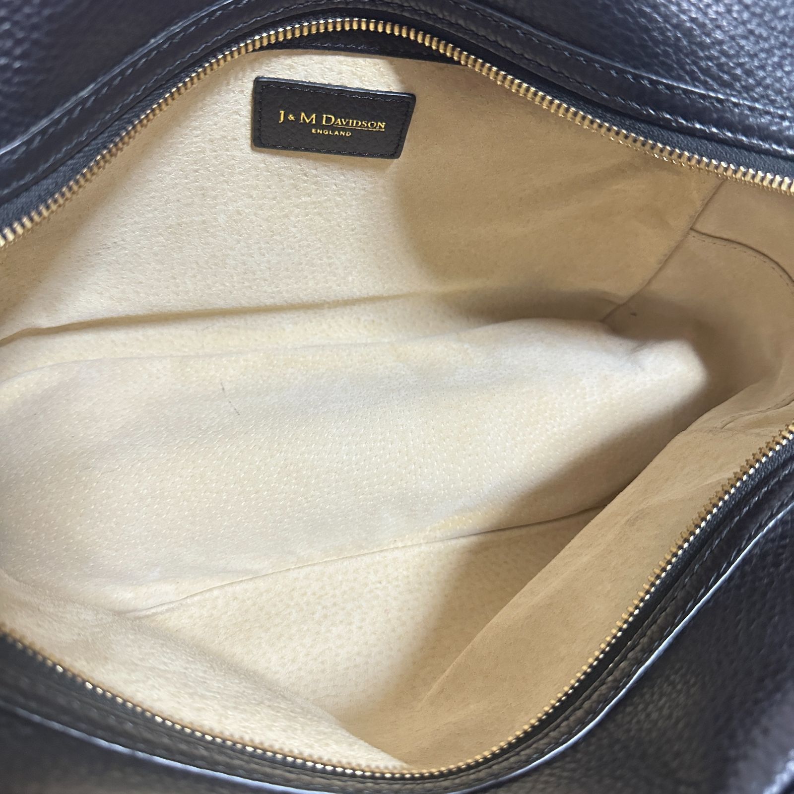 美品 J&M DAVIDSON MINI MIA ミニミア シボ革 グレインレザー 付属品 