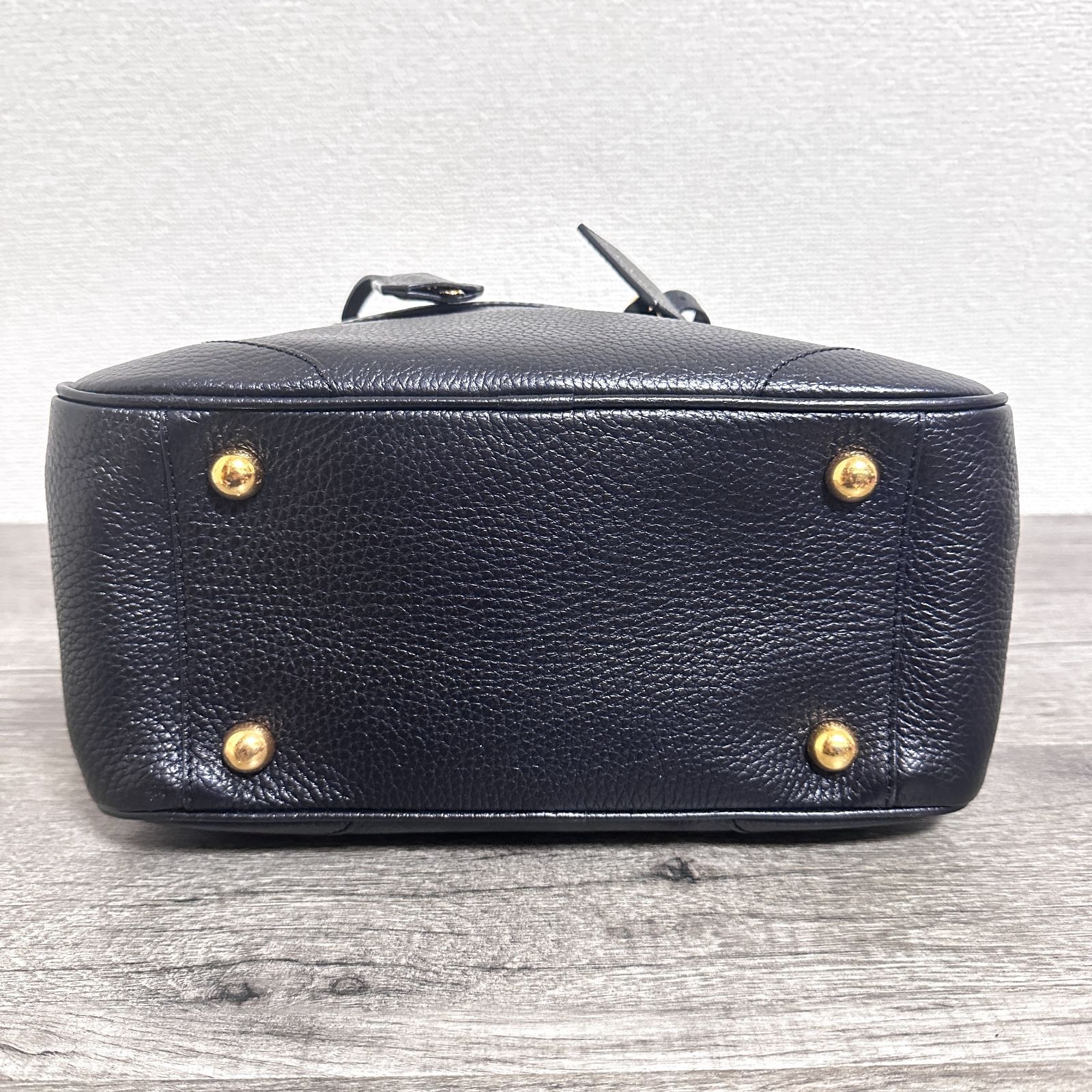 美品 J&M DAVIDSON MINI MIA ミニミア シボ革 グレインレザー 付属品 