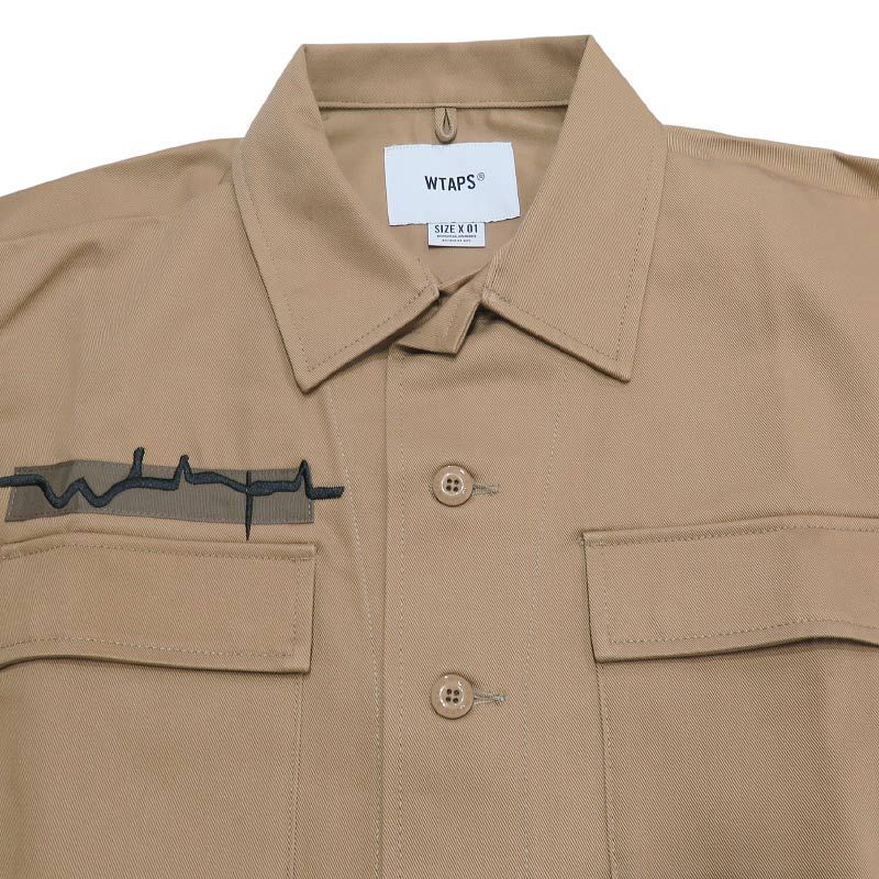 新品 WTAPS ダブルタップス 21AW JUNGLE 01/LS/COTTON.TWILL 212WVDT